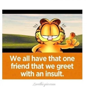 ... garfield friendship quote friendship quotes funny quote funny quotes