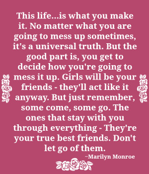 ... Make It. No Matter What You Are Going to Mess Up sometimes ~Life Quote