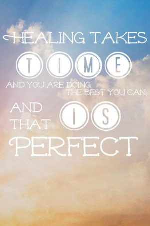 Healing quotes, best, deep, sayings, time