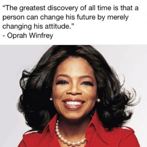 Inspiring quote by Oprah Winfrey ..
