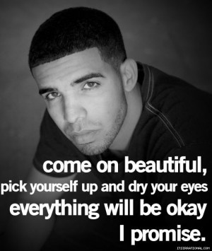 beautiful, drake, eyes, okay, promise, quote, sad, txt