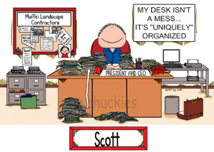 messy desk male or female we all know someone who has a desk like this ...