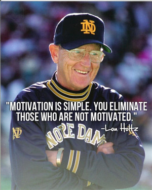 Lou Holtz _ Notre Dame