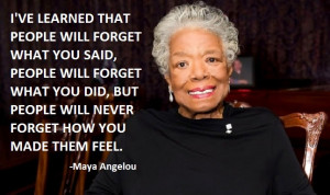An Interview with Maya Angelou and How It Changed My Life July 8, 2014