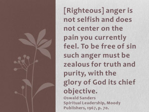 Righteous Anger