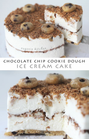 ... http://eugeniekitchen.com/chocolate-chip-cookie-dough-ice-cream-cake