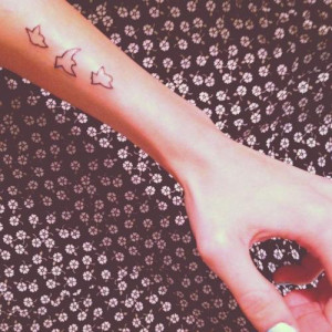 birds, it’s supposed to represent freedom from my eating disorder ...