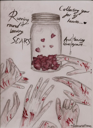 Jar of Hearts by ImmortalFlames