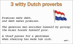 witty dutch proverbs more dutch proverb 2