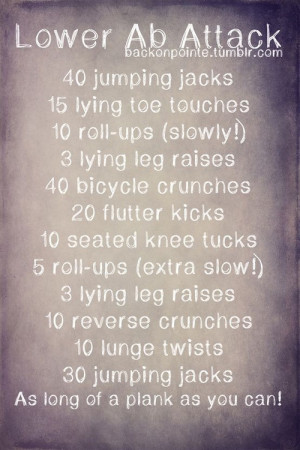 fitblr #fitspo #ab workout #daily workout