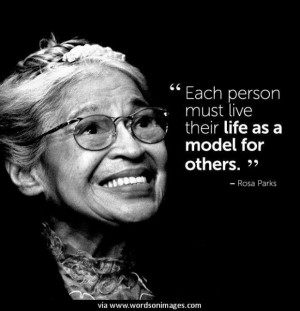 Famous Quotes by Rosa Parks