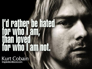 Kurt Cobain, kurt cobain quote, quotes about life, best quote about ...