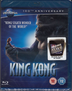 King Kong Blu Ray 2005 Augmented Reality NEW/SEALED Peter Jackson ...