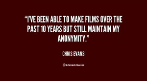 Chris Evans Quotes
