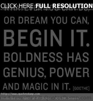 Bold Quotes and Sayings