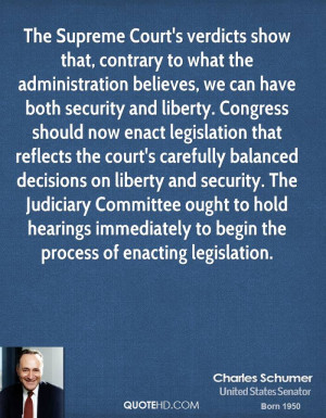 ... Judiciary Committee ought to hold hearings immediately to begin the