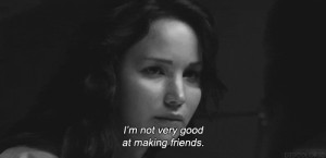 Jennifer Lawrence Is Not Very Good At Making Friends Reaction Gif