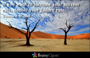 Double Your Failure Rate.