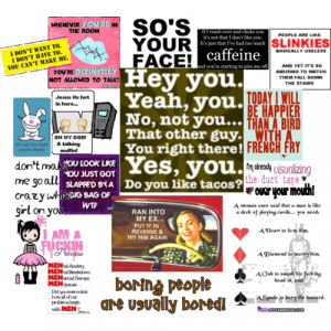 Funny sayings - Polyvore