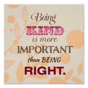 Kindness and Forgiveness Inspirational Quotes Posters