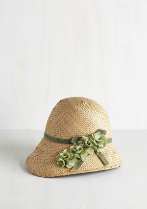 Edith Hat in Green | ModCloth.com: Puree Edith, Shops, Green, Edith ...