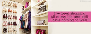 Shopping Facebook Cover Used: 30 times