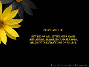 Bible Verse Wallpaper - Ephesians 4:31