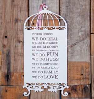 Home / Event Decor / Decorative words / Wood Birdcage with Quotes