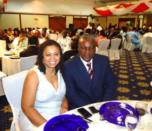 Ms. Debert Cook, CMP, with His Excellency John Dramani Mahama, then ...