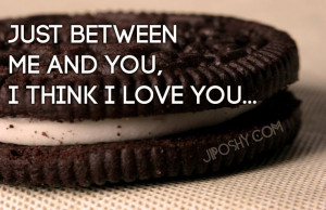 ... dough and marshmallow cookies # love # cute # oreo # quotes # sayings
