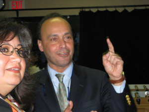 immigrant advocacy group Respect Respeto. Seen with Luis Gutierrez ...