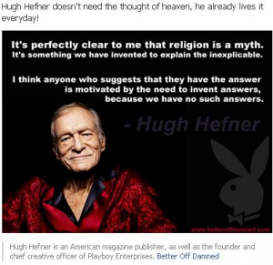 Quotes About Being Angry Hugh hefner with a quote about