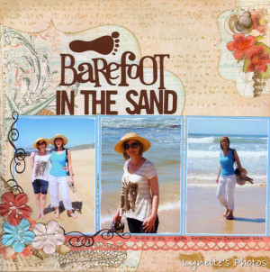 Barefoot in the sand LO. Sketch ~N~ Scrap: Sketch N Scrap Holiday ...