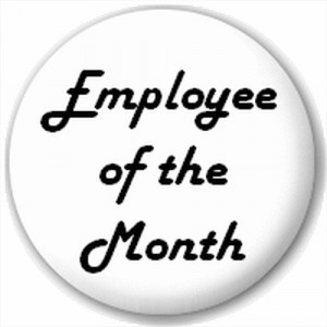 ... and Leisure Online - NEW LAPEL PIN BUTTON BADGE: Employee Of The Month