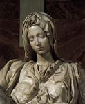 Michelangelo Buonarroti >> Pieta (detail 2) | (Oil, artwork ...