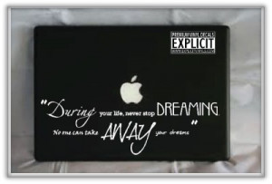 Details about 2Pac Tupac Pac Dreams Quote Laptop Car Wall Vinyl Decal