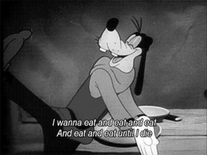 ... , eat, eat quote, eating, food, food quote, goofy, movie, movie quote