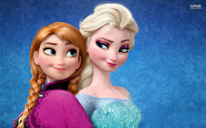 Anna and Elsa Frozen