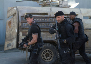 ... Statham and Terry Crews in Lionsgate Films' The Expendables 2 (2012