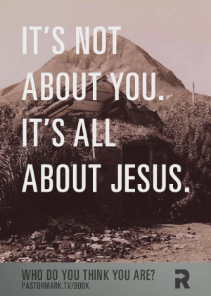 ... Finding Your True Identity in Christ, here: http://pastormark.tv/book