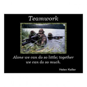 Inspirational Teamwork Quotes Gifts