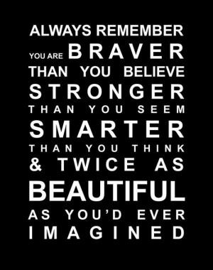 What quotes help inspire you?