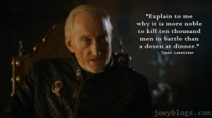 Tywin Lannister Quotes (6)