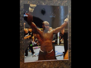 CHEICK KONGO Signed AUTOGRAPHED 8x10 Pic MMA UFC d