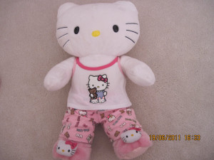 ... to it. I don't do that anymore, but Hello Kitty is still my friend
