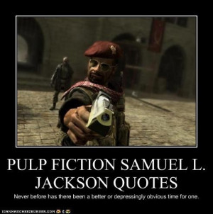 PULP FICTION SAMUEL L. JACKSON QUOTES