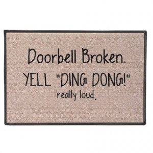 wanntttt! Doorbell broken