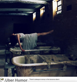 Self portrait in an abandoned mental hospital