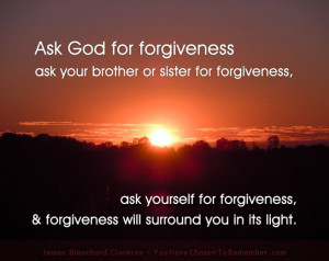 Inspirational Quote About Forgiveness by James Blanchard Cisneros ...