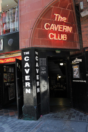The (fake) Cavern where the Beatles first played